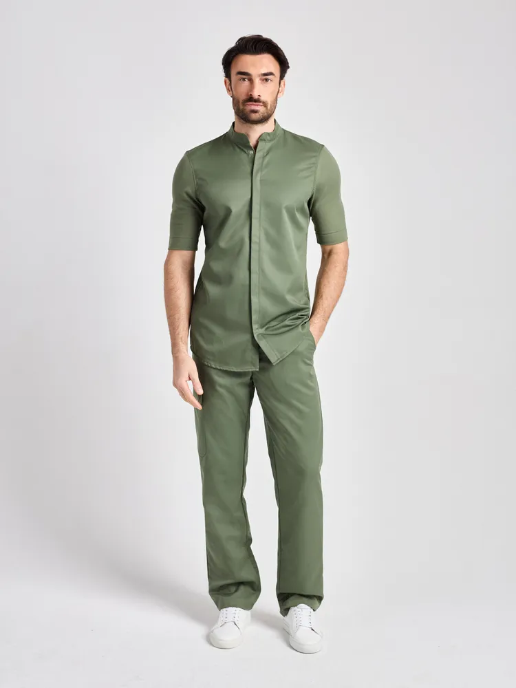 Parla Man Care - Jacke Kurzarm - olive